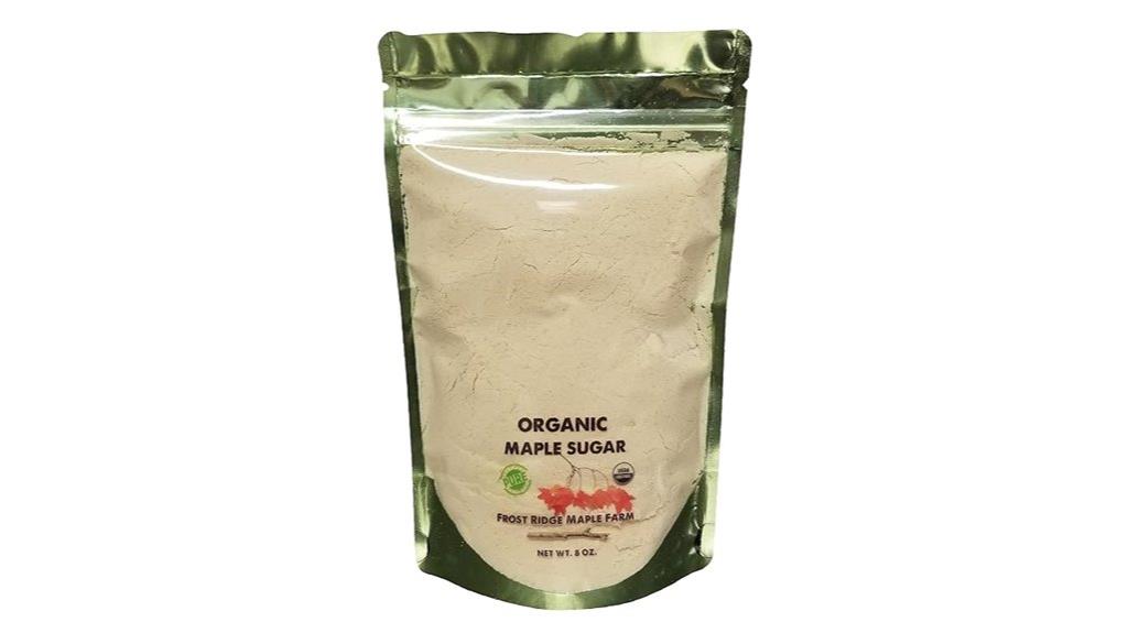 organic maple sugar 8 oz