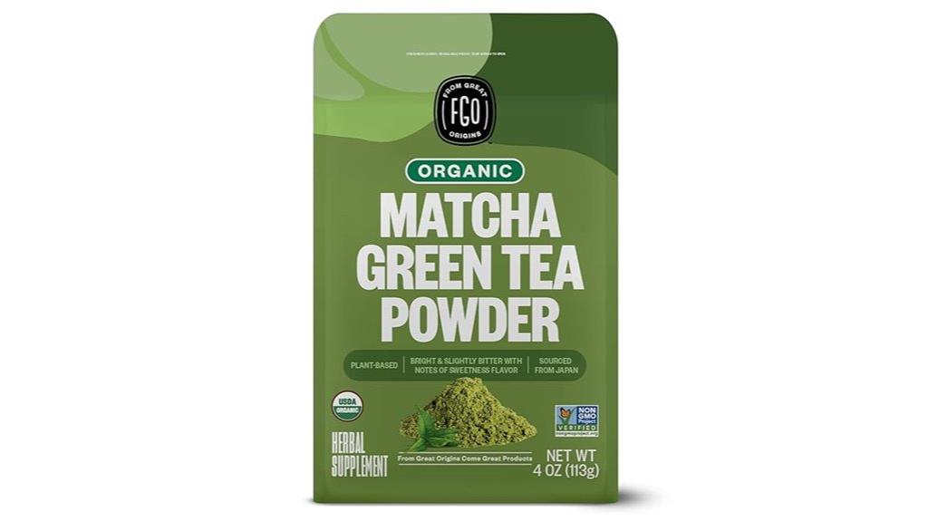 organic matcha green tea