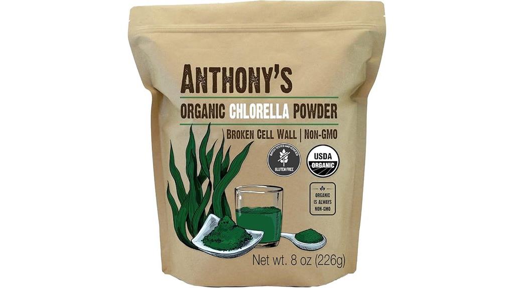 organic non gmo chlorella