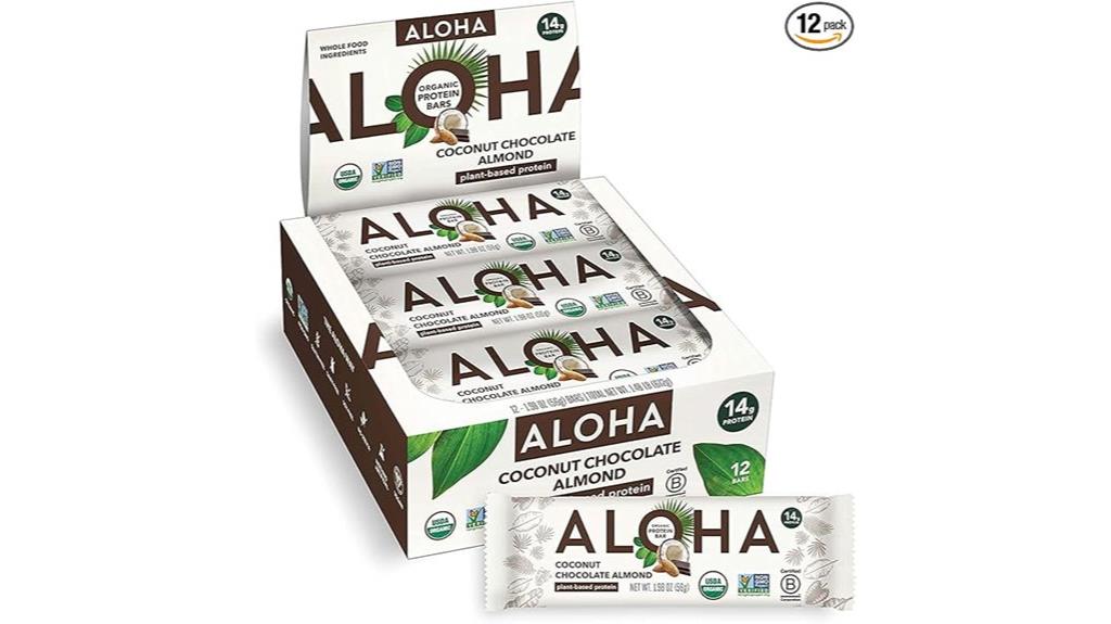 organic plant protein bars
