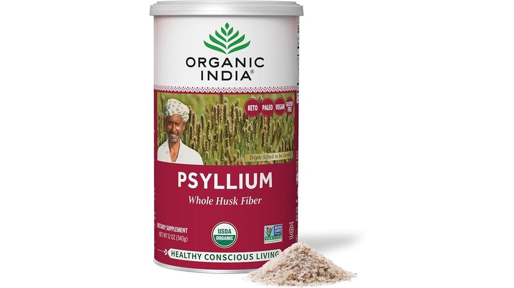 organic psyllium herbal powder