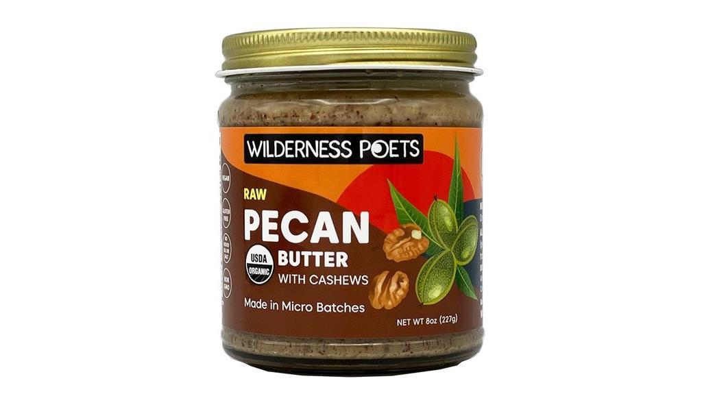 organic raw pecan cashew butter