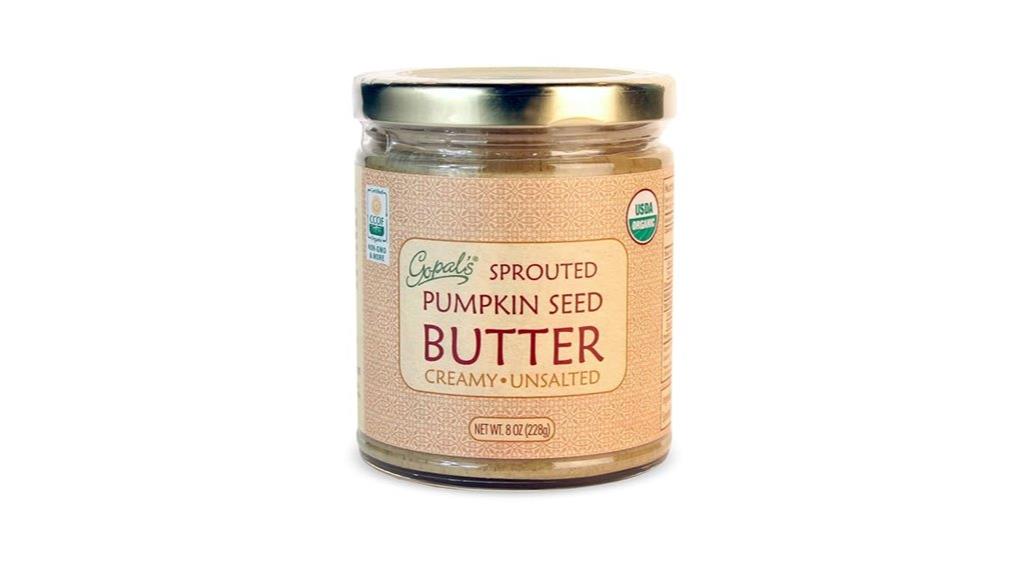 organic raw pumpkin seed butter