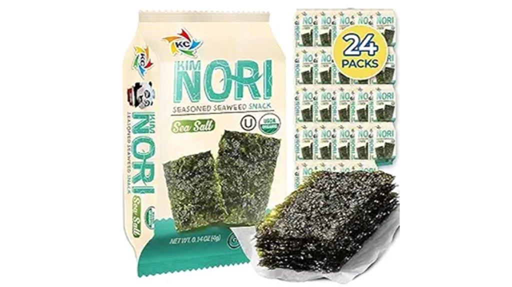 organic seaweed snack packs