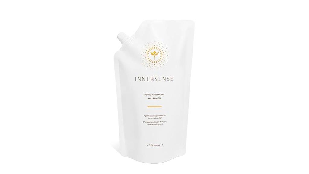 organic shampoo refill pouch