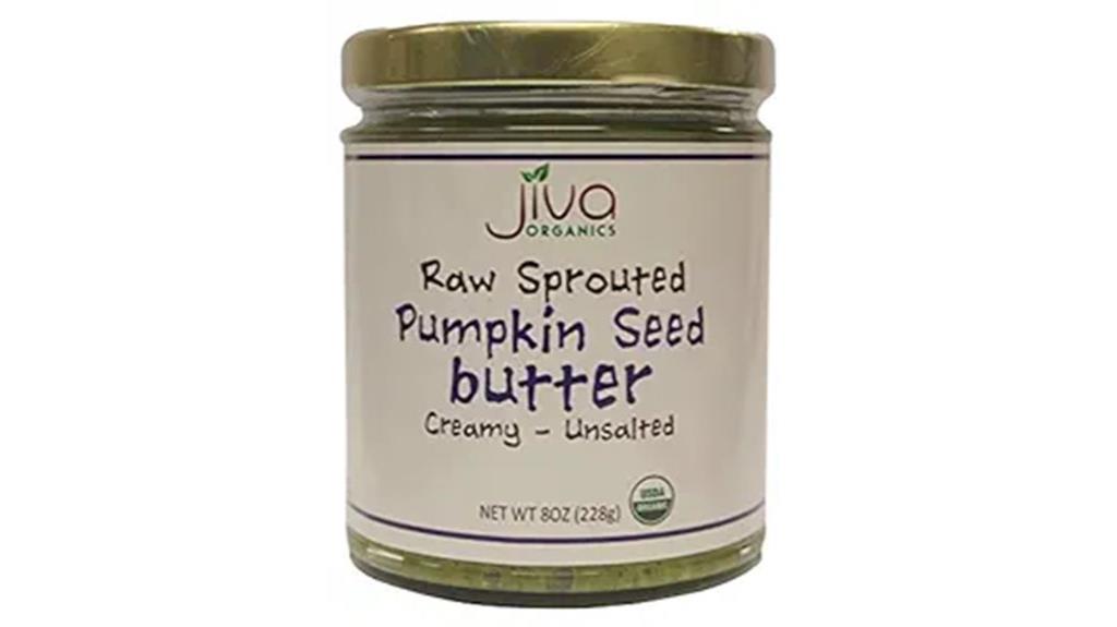 organic sprouted pumpkin seed butter
