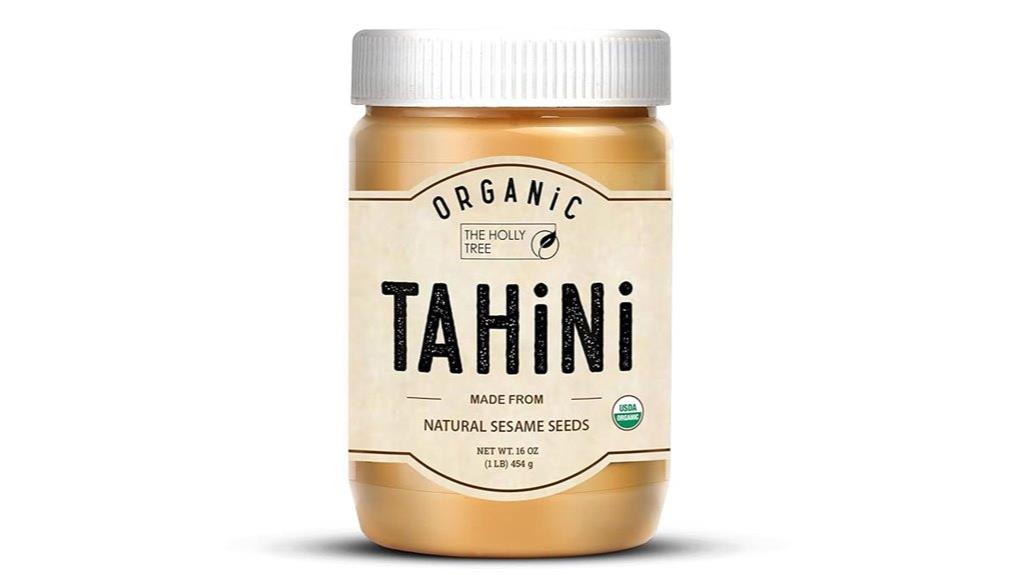 organic tahini paste