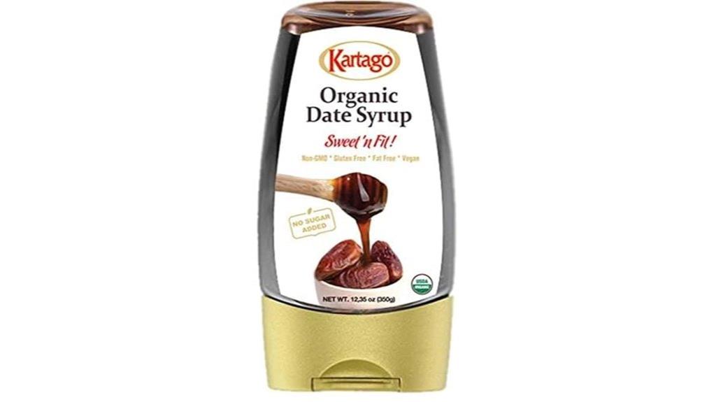 organic vegan date syrup