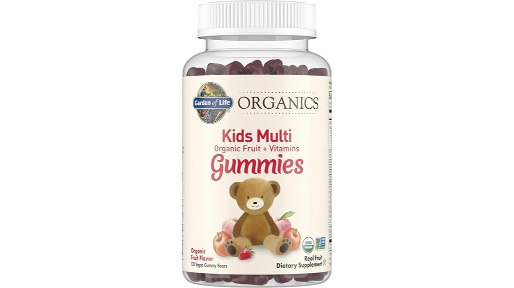 organic vegan kids gummies
