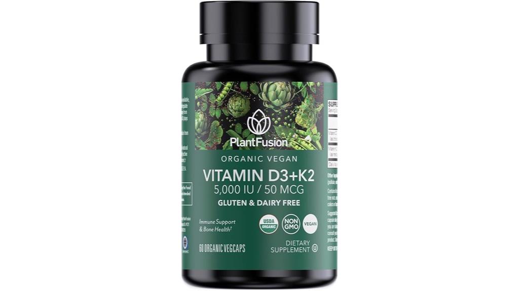 organic vegan vitamin capsules