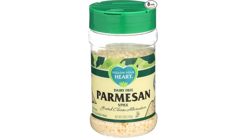 parmesan style grated cheese