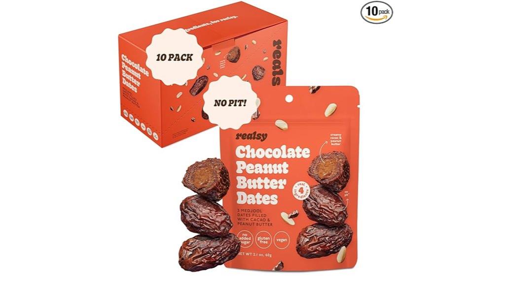peanut butter chocolate dates