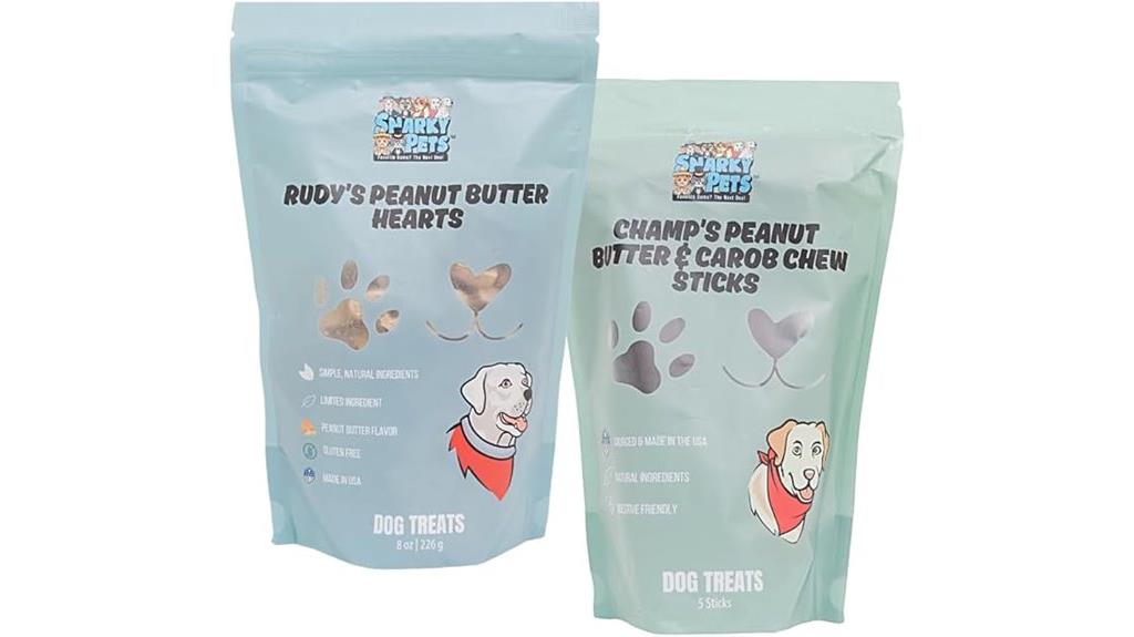 peanut butter dog snacks