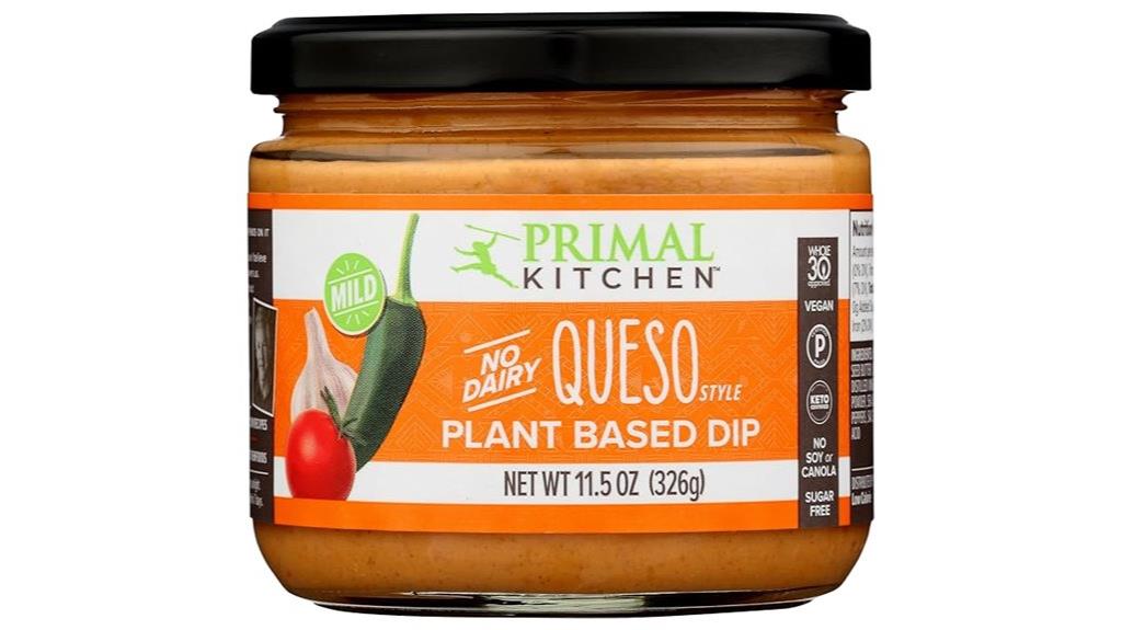 plant based dairy free queso