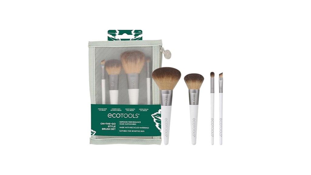 portable eco friendly makeup brushes