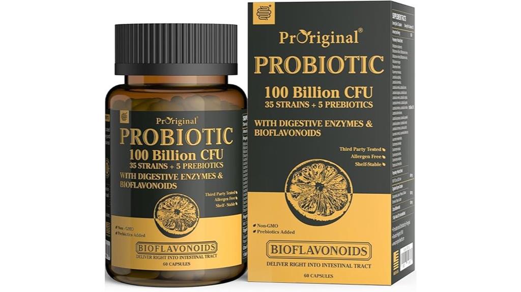 probiotic prebiotic capsule supplement