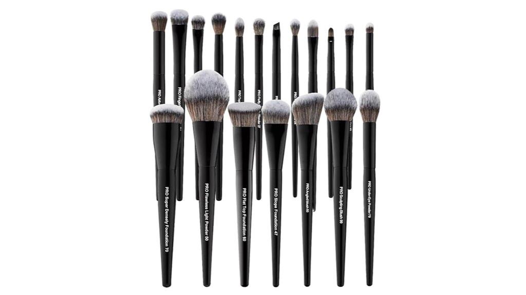 professional 19 piece brush set