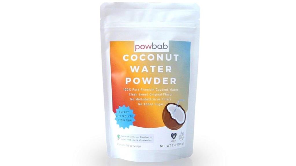 pure organic coconut powder
