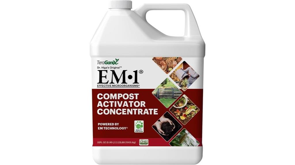 quart sized compost booster