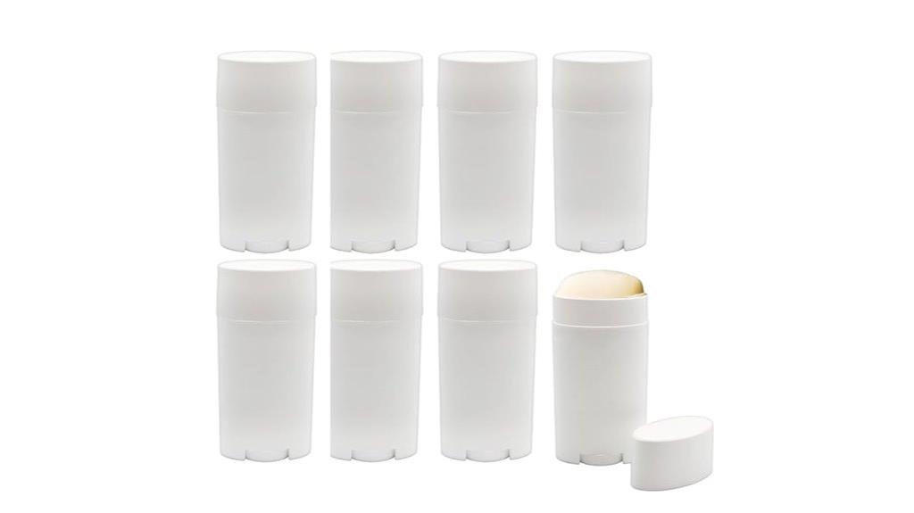 refillable deodorant container pack