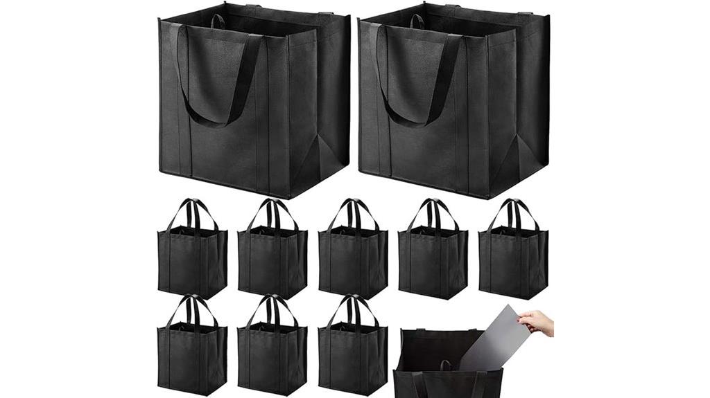 reusable heavy duty grocery bags