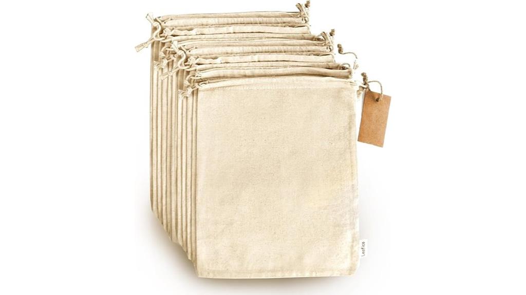 reusable organic cotton bags
