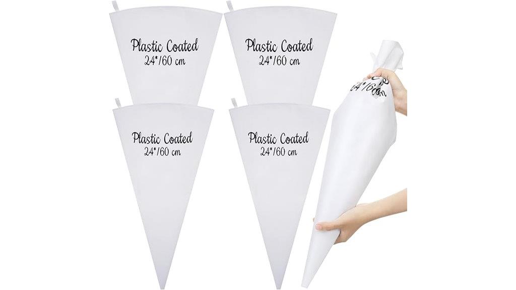 reusable pastry bag set