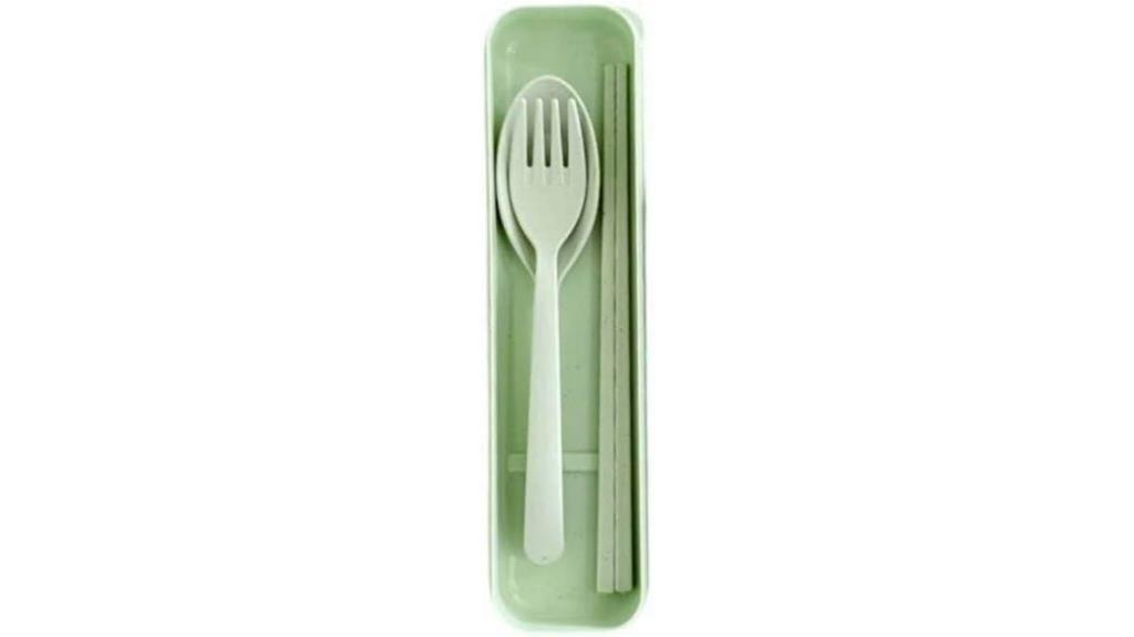 reusable wheat straw utensils