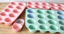 safe silicone muffin pans