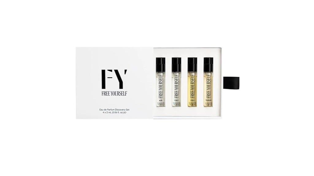 sample perfume miniatures set