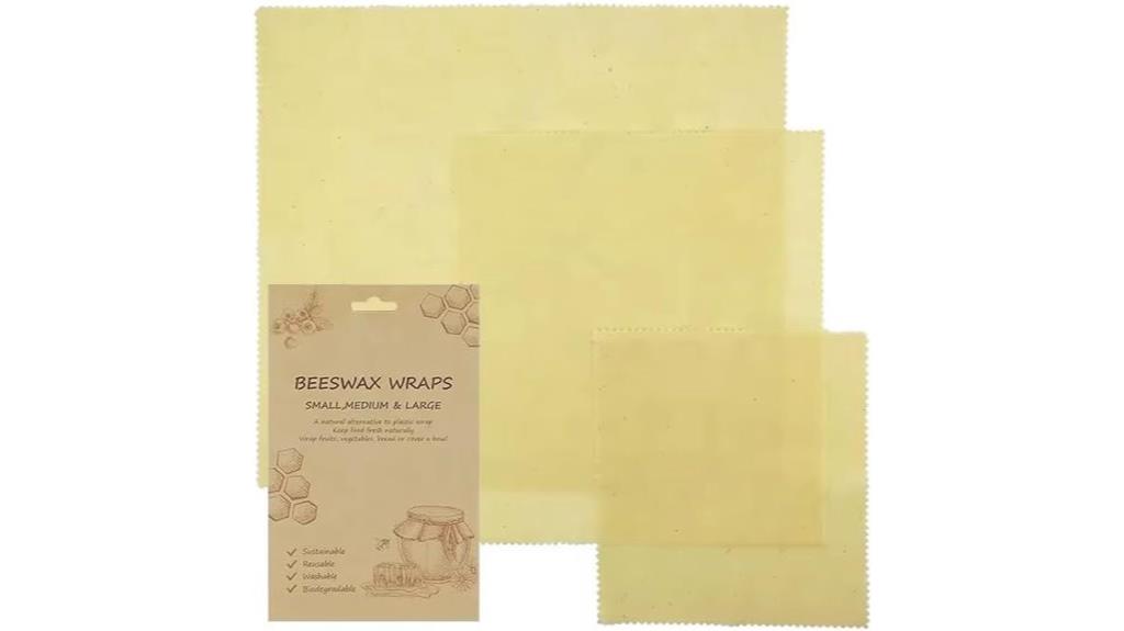 set of three wraps