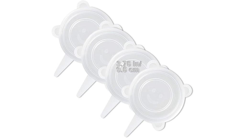 silicone food storage lids