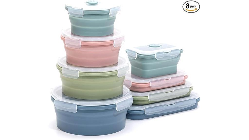 silicone indigo food storage