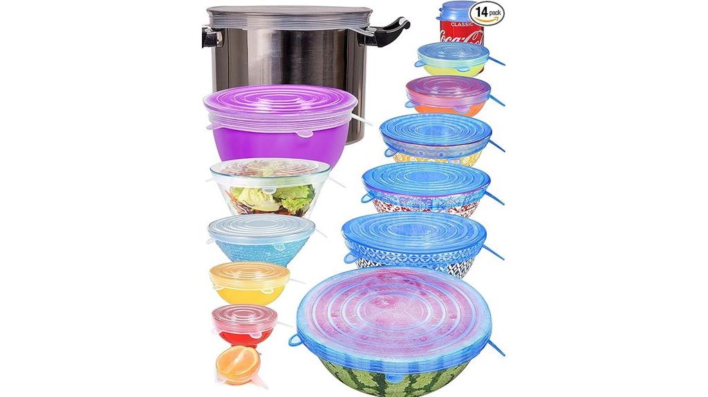silicone lids for storage