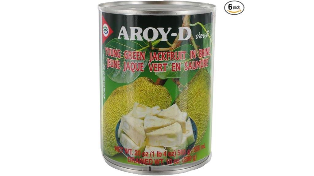 six pack green jackfruit