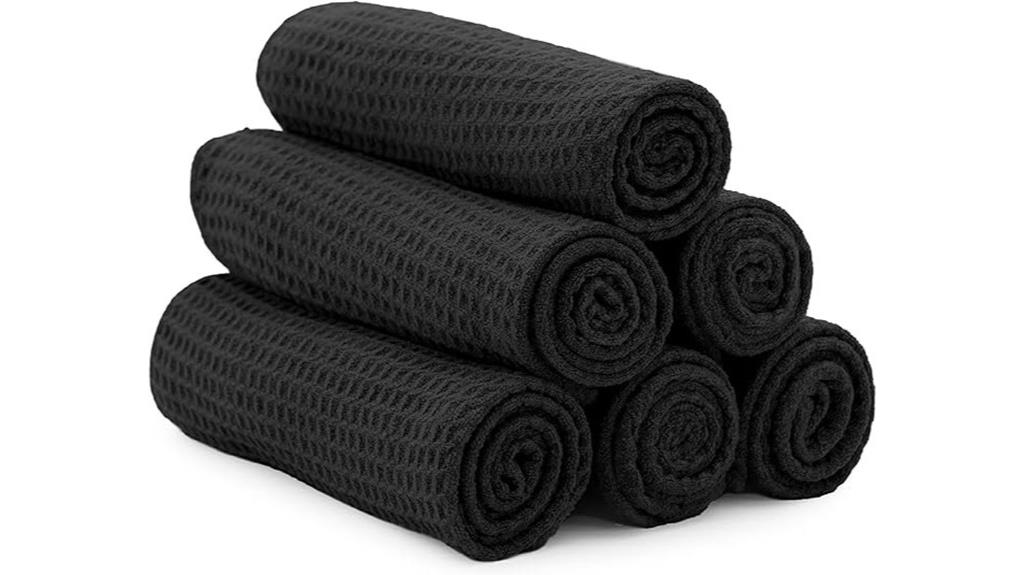 six pack microfiber gym towels