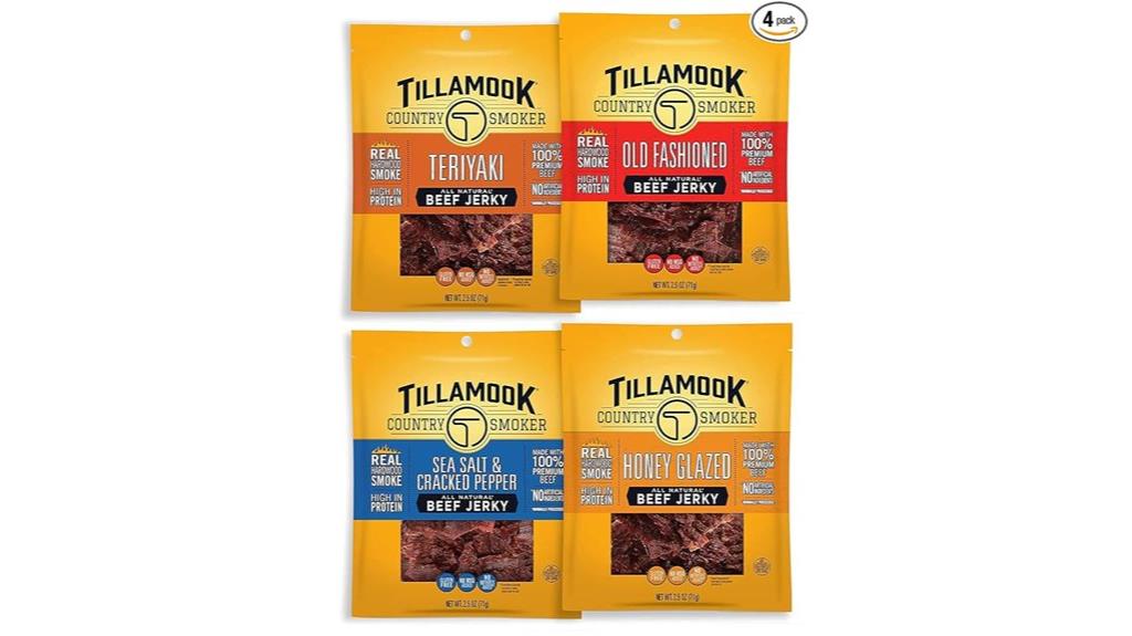 smoked beef jerky pack