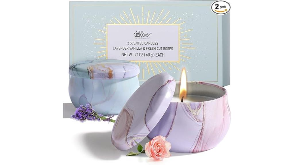 soy candle gift set