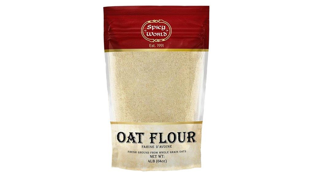 spicy world whole grain oat flour
