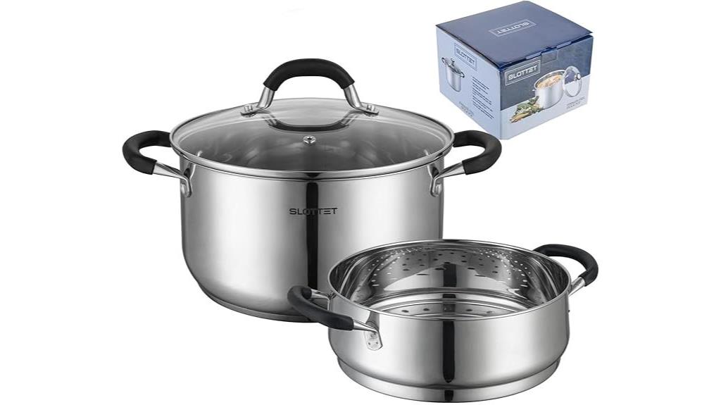stainless steel 8 quart