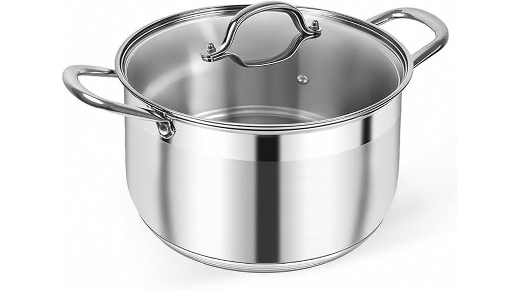 stainless steel stock pot