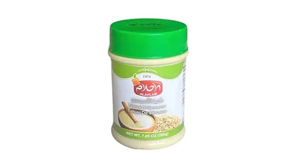 stone ground sesame paste
