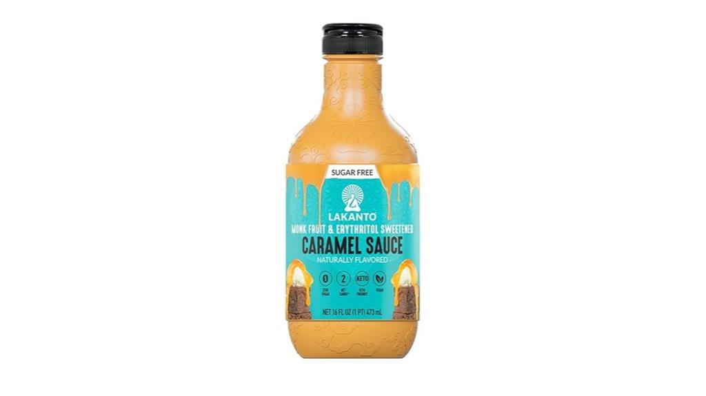 sugar free caramel sauce