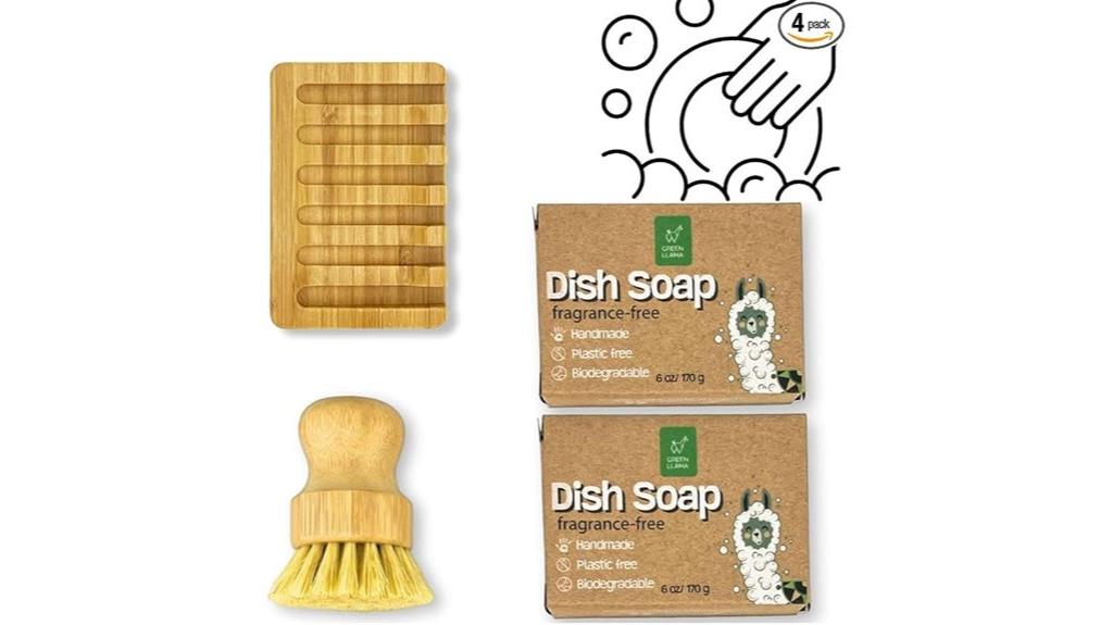 sustainable coconut dish set