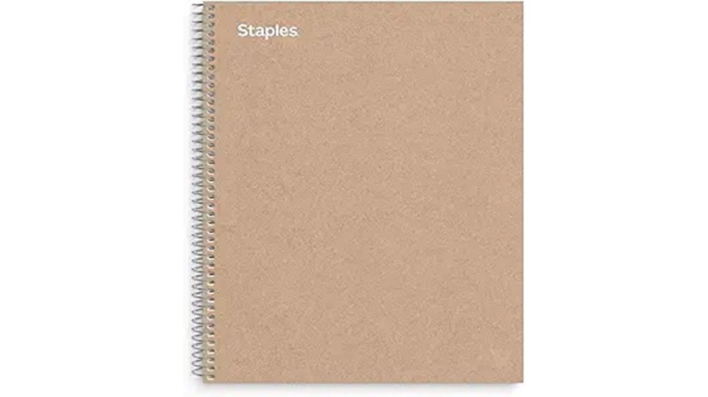 sustainable earth college notebook