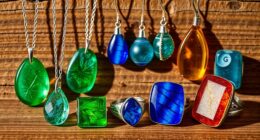 sustainable recycled glass jewelry