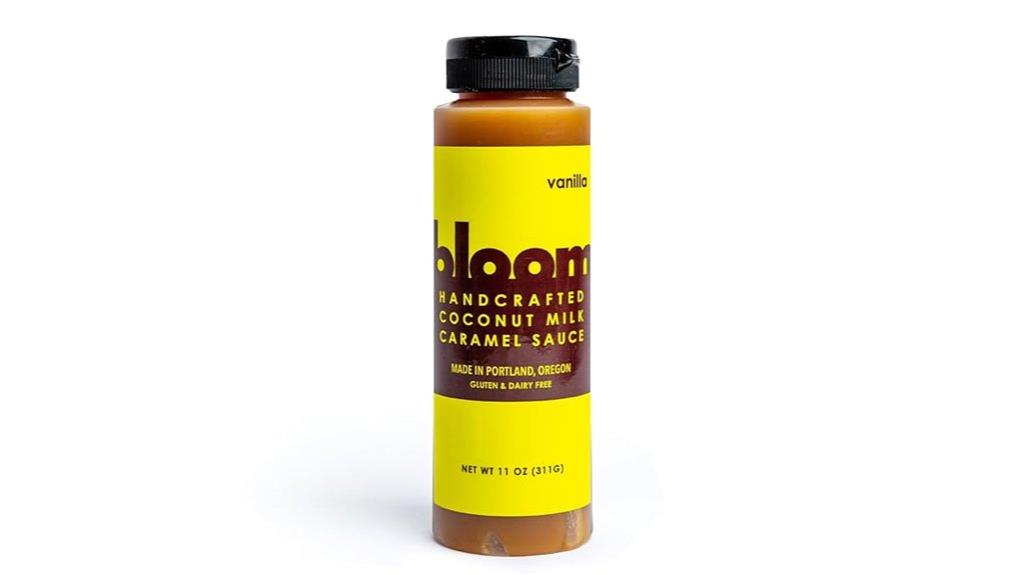 sweet coconut caramel drizzle