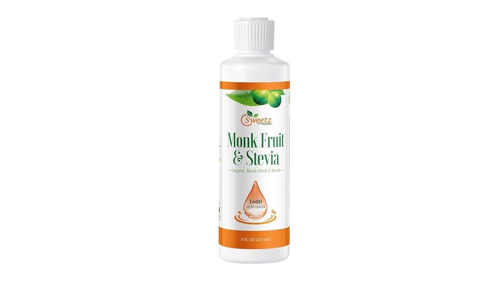 sweetener liquid drop bottle