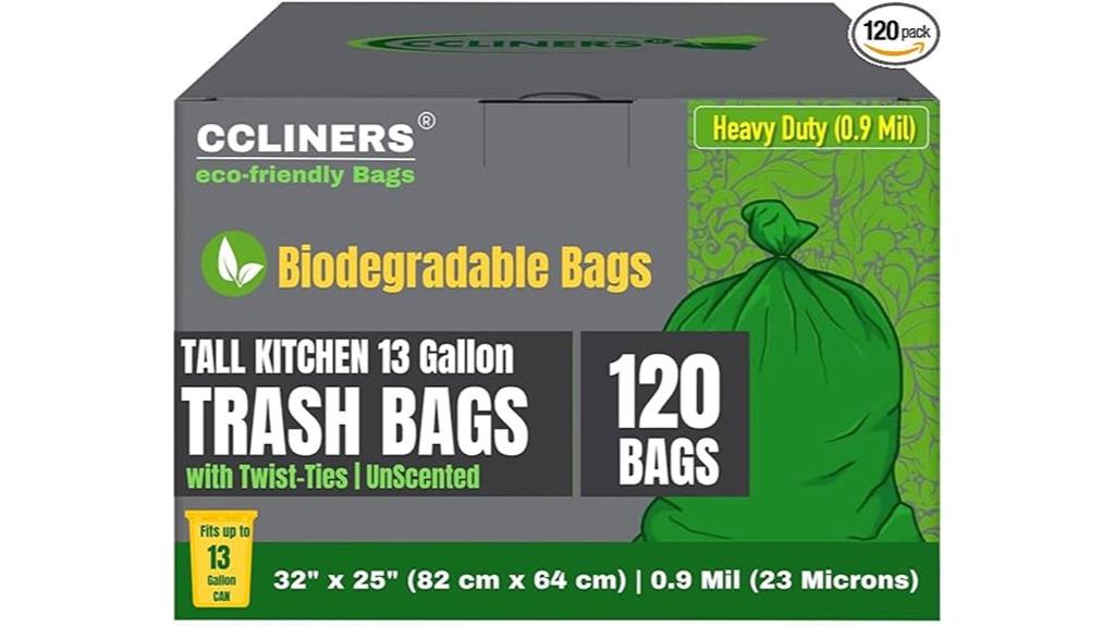 tall 13 gallon eco trash