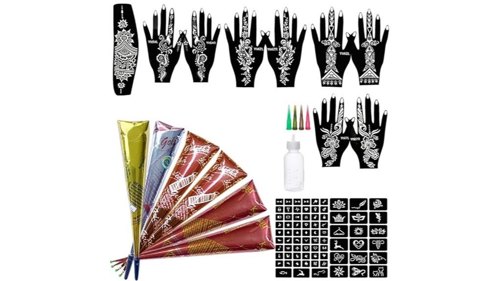 tattoo kit with multiple designs